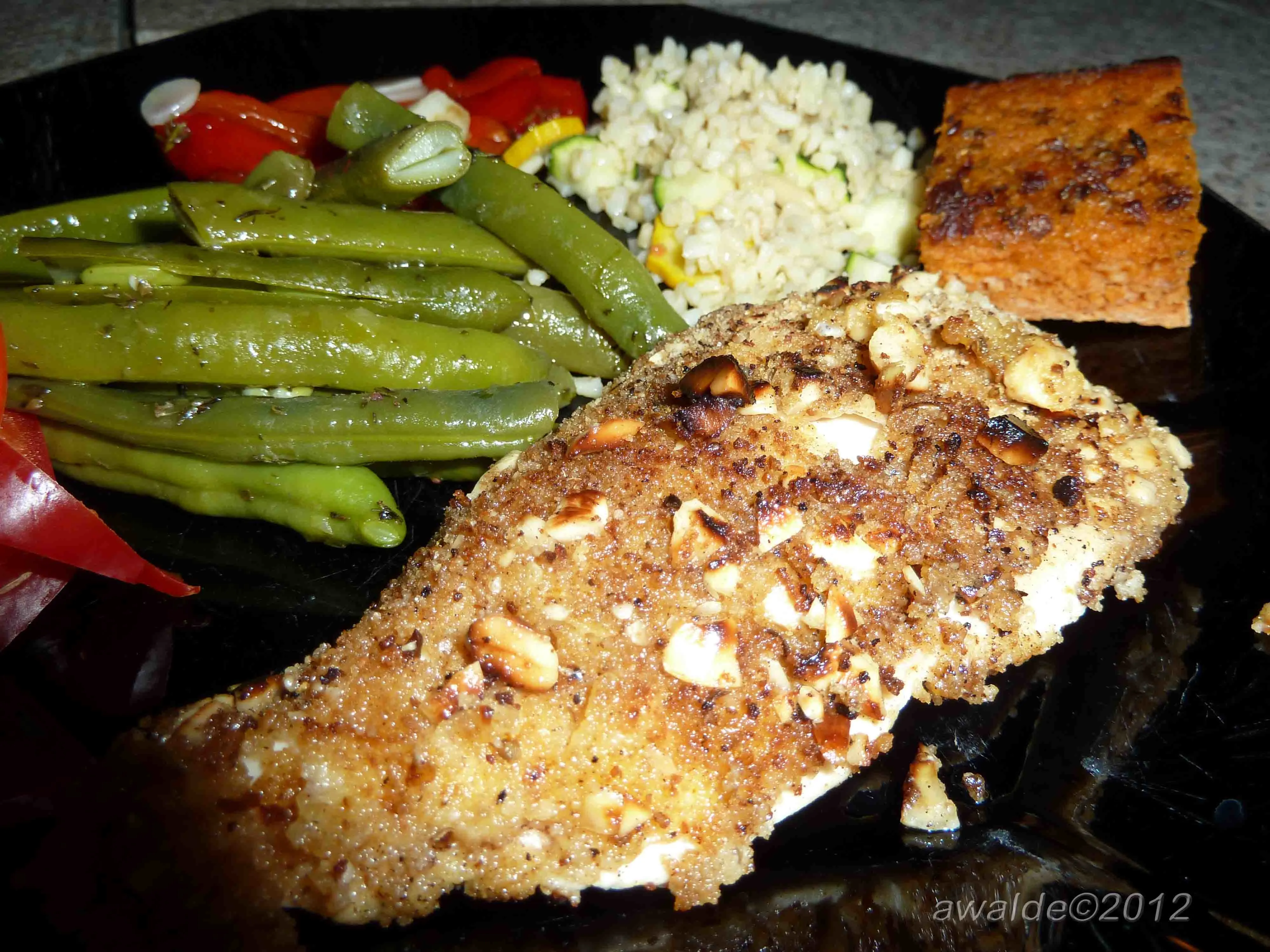 Macadamia-Crusted Chicken